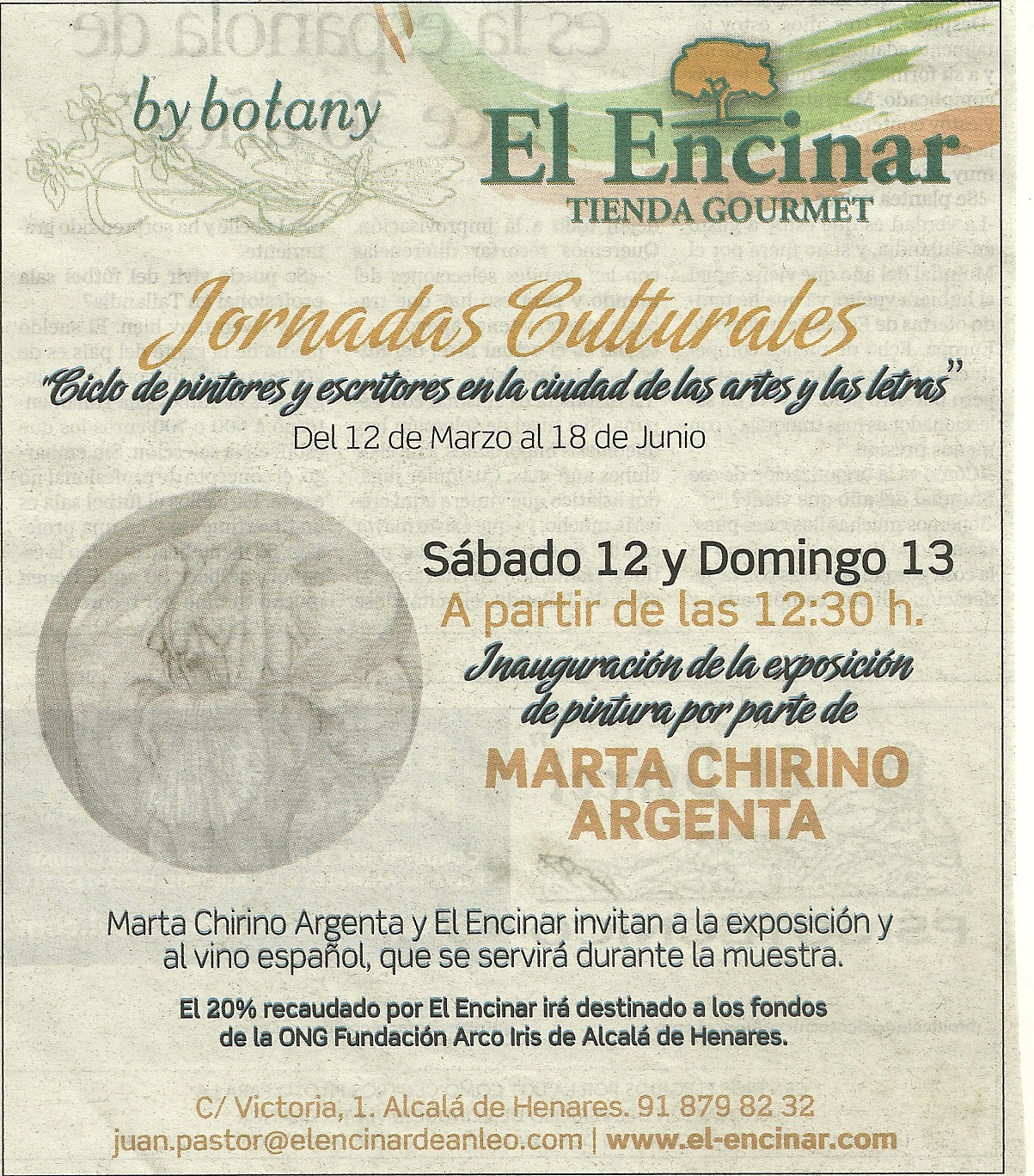 Exposiciones de artistas con degustaciones en espacio gourmet