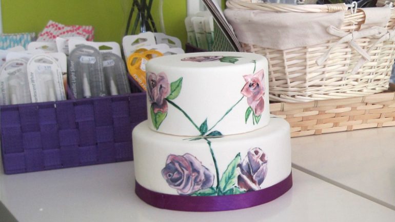 Decora tus tartas con flores: Cursos en Dulces ilusiones