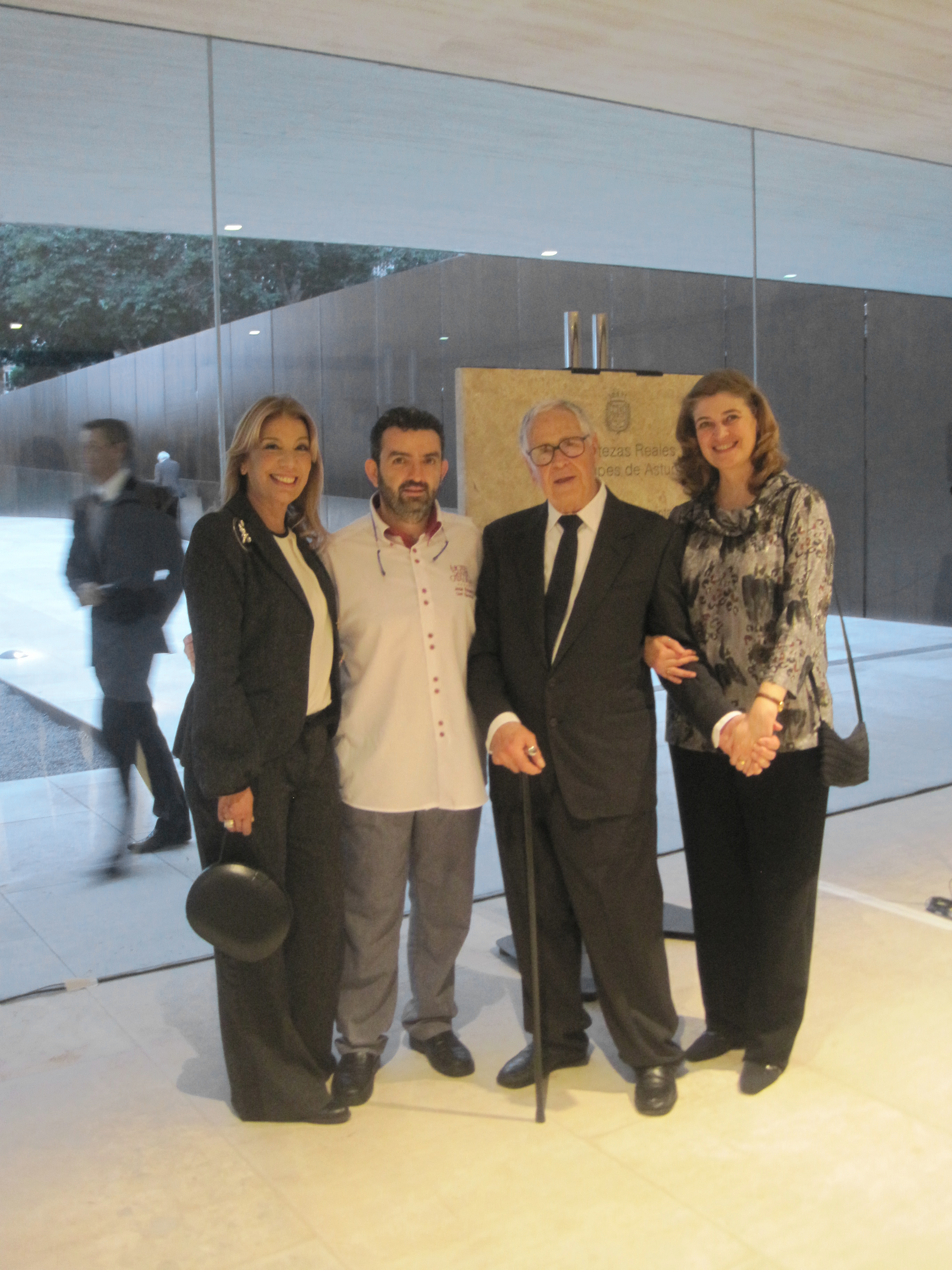 Rosi Curbelo, José Rojano, Martín y Marta Chirino