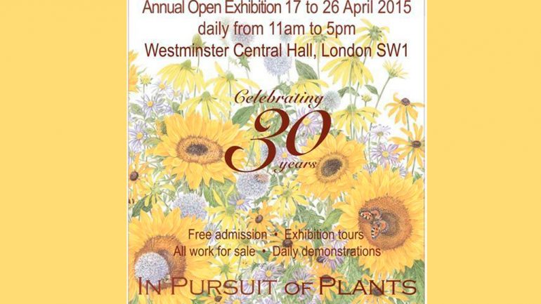 Exposición anual, The Society of Botanical Artists